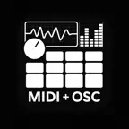 MIDI + OSC Monitor Logger Tool iOS Icon