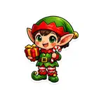 Stickers de Navidad iOS Icon