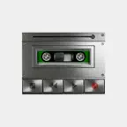 Voice Recorder Cassette iOS Icon