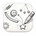 Sketch the World with Physics iOS Icon
