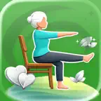 SeniorFit: Chair Yoga Seniors iOS Icon