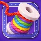 Wool Pixel - Color Flow Games iOS Icon