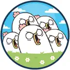 The ChickenSquad Stickers iOS Icon