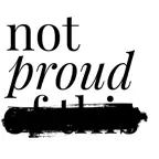 not proud: bad habit tracker iOS Icon