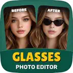 Glasses Photo Editor iOS Icon