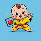 AI Kiddo: Learn First Words Icon