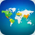 WorldFill - Travel Map iOS Icon