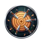 Knife Throw: Blade Master iOS Icon