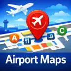 Airport Maps For Travelers iOS Icon