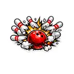 Bowling Stickers iOS Icon