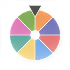 Decision Wheel Simple iOS Icon