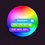 Color Converter Simple RGB HSL iOS Icon
