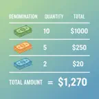 Cash Denominations iOS Icon