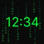 Code Rain Clock iOS Icon