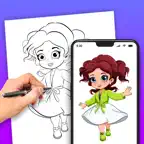 AR Draw - Trace & Sketch iOS Icon