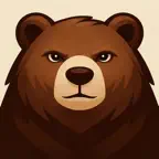 Rizz AI Chat Coach: Grizzly AI iOS Icon