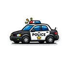 Funny Police Stickers iOS Icon
