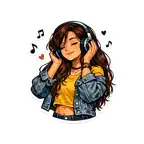 Girl Stickers ° iOS Icon