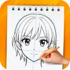 Learn How to Anime Draw Art iOS Icon