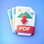 Image to PDF - Easy PDF Maker iOS Icon