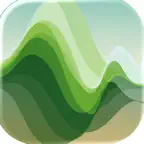 Green noise for better sleep . iOS Icon