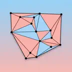 Solid Triangle Territory Icon