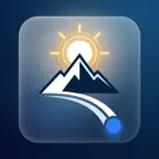 GoSki: Ski Tracker & Maps Icon
