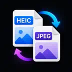 HEIC to JPG & JPEG Converter iOS Icon