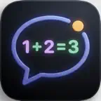 Voice Calculator: Speak & Add iOS Icon