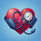 Blood Pressure: Analysis & Log iOS Icon