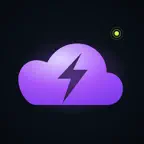 SnapVault: Space Cloud iOS Icon