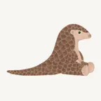 pangolin: travel lists iOS Icon