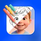 SnapColor: Coloring Book Maker Icon