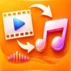 Video to audio - AudioFormat iOS Icon
