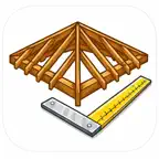 Hip Roof Framing Calculator iOS Icon