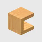 DIY Crafter - 3D woodworking iOS Icon
