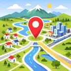 Location Intel: Instant Search iOS Icon