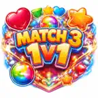 Candy Clashes: Match-3 PvP iOS Icon
