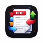PDF Page Reorder iOS Icon