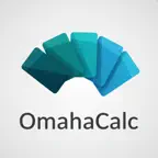 OmahaCalc: PLO5/6 Poker Equity iOS Icon