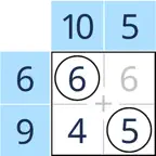 Number Sum Puzzle - Math Game iOS Icon