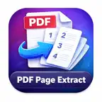 PDF Page Extract iOS Icon