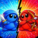 Rainbow Rush: Color Defense iOS Icon