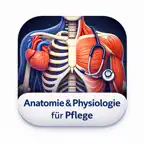 Anatomie Quiz für Pflege iOS Icon