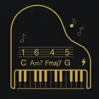 ChordFlow: Piano Chord Trainer Icon