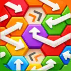 Hexa Arrows: Logic Puzzle iOS Icon