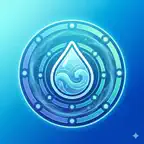 Daily Water Log: Smart iOS Icon