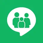 家族チャット - 家族だけの安心トーク iOS Icon