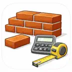 Block Calculator: Wall Masonry iOS Icon