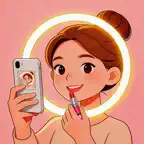 Selfie Light - Éclairage Pro iOS Icon